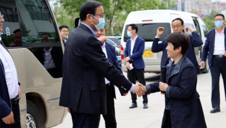 张世珍副省长一行调研陇西意昂4官网